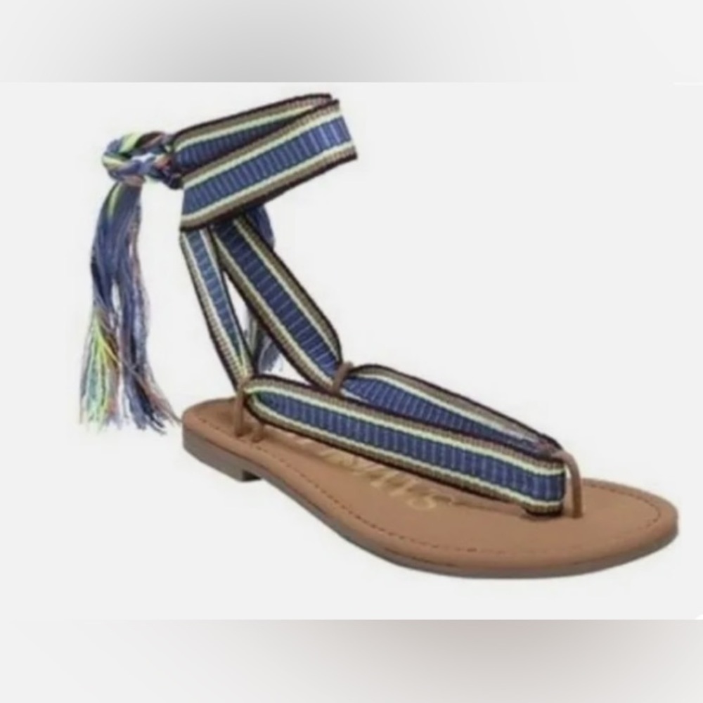 💥Sam & Libby Blossom Braided Wrap Gladiator Sandals💥
